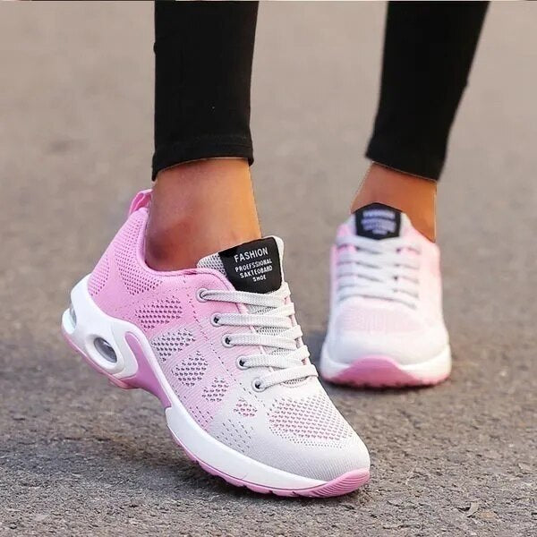 Ladies Comfortable Trainers With Air Cushions