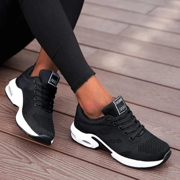 Ladies Comfortable Trainers With Air Cushions