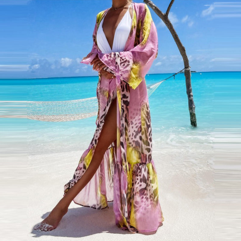 Ladies Chiffon Bohemian Beach Dress
