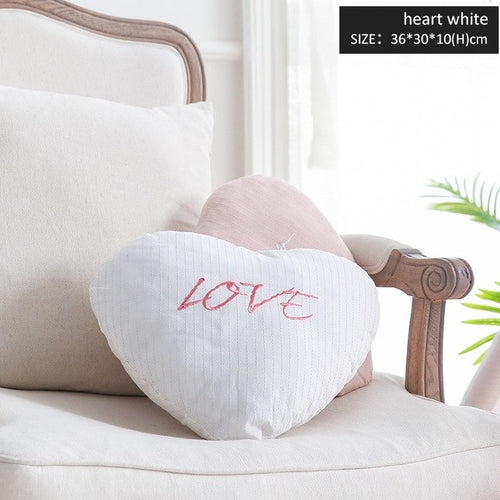 1 Piece Cushion 45x45 cm Heart Shape