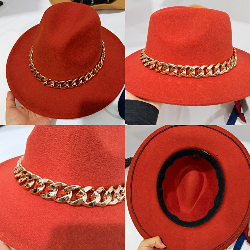 Men and Womens Fedora Hats For Autumn and Winter