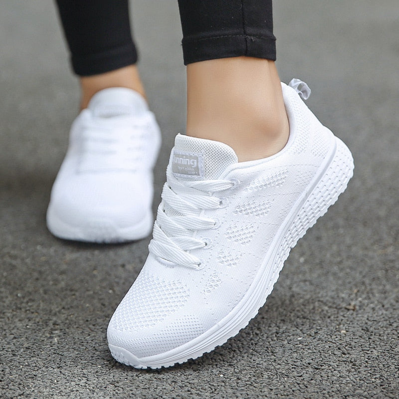 Womens Tennis Style Trainers