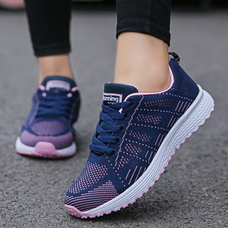 Womens Tennis Style Trainers