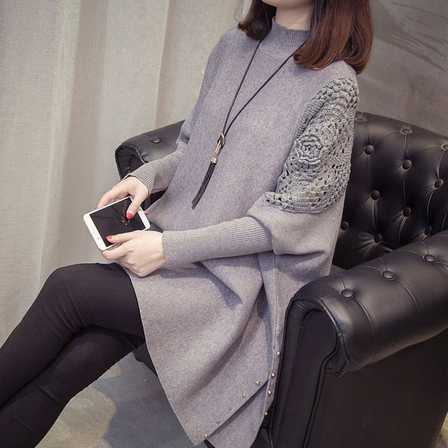 Ladies Autumn and Winter Loose Fit Sweater